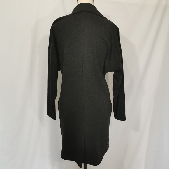 Cabi 1-Button Stretch Knit Coat in Dark Heathered Grey - Sz XS Open To Offers - Picture 5 of 10